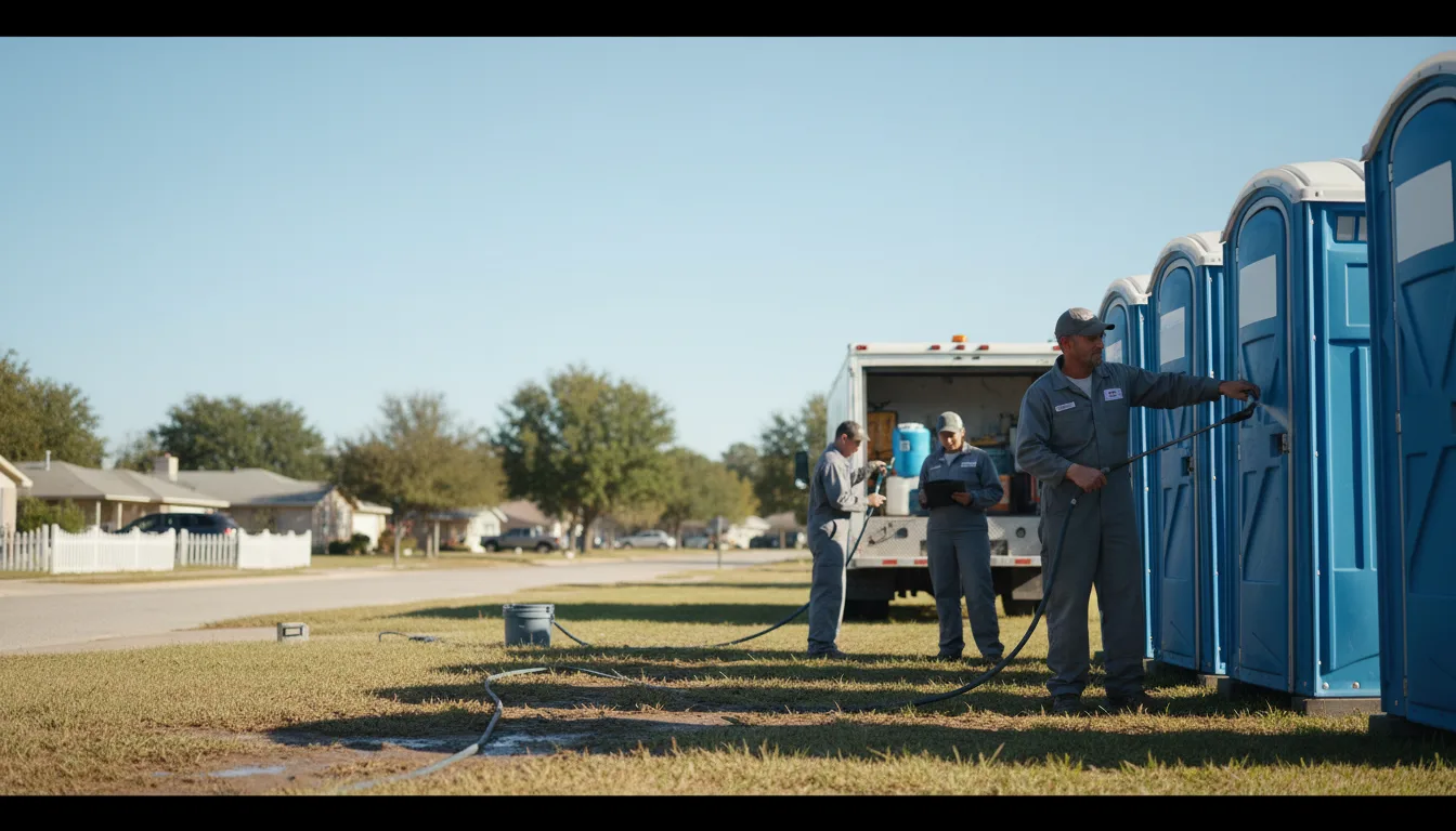 Long-Term Portable Toilet Rental in East Bend, NC near me
